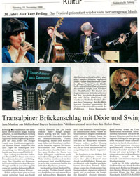 Bericht Jazztage Erding